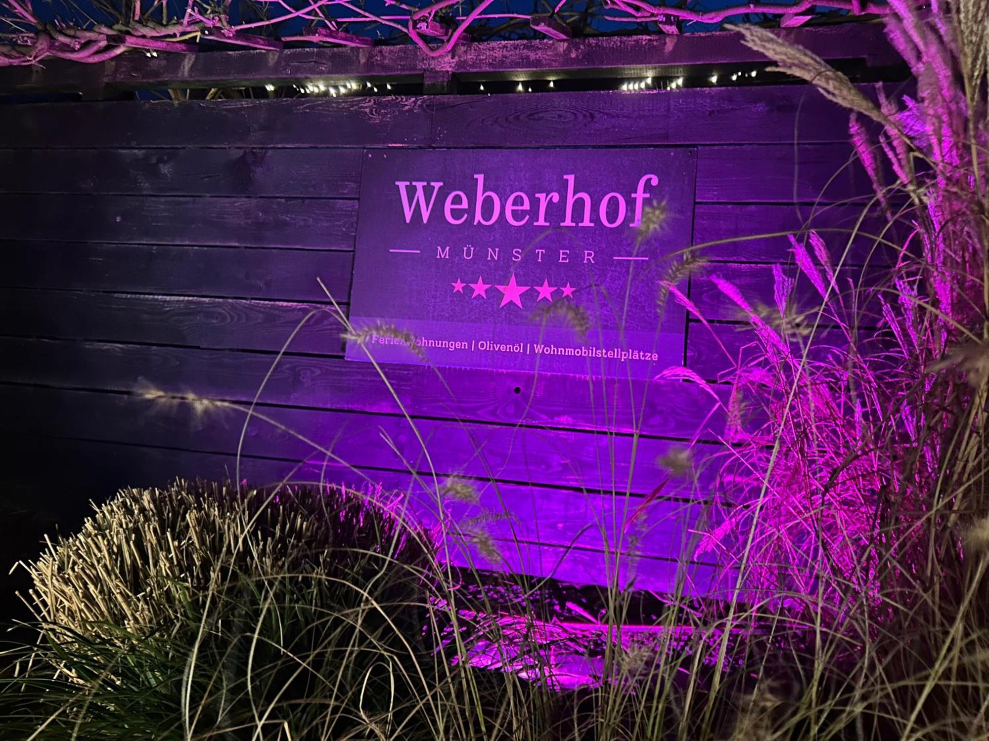 Hotel Weberhof-Muenster Glamping Extérieur photo